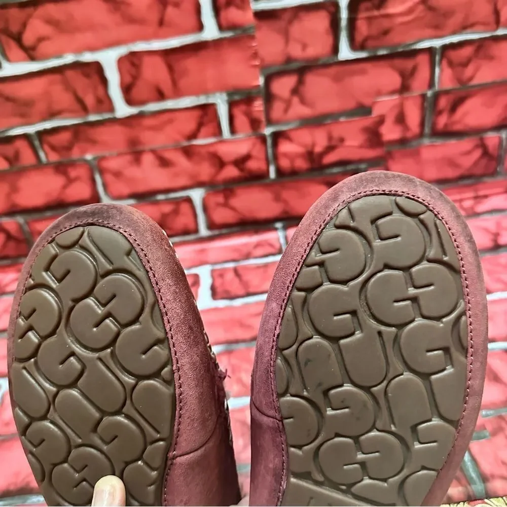 UGG Australia Ansley 3312 Red Burgundy shoes 7